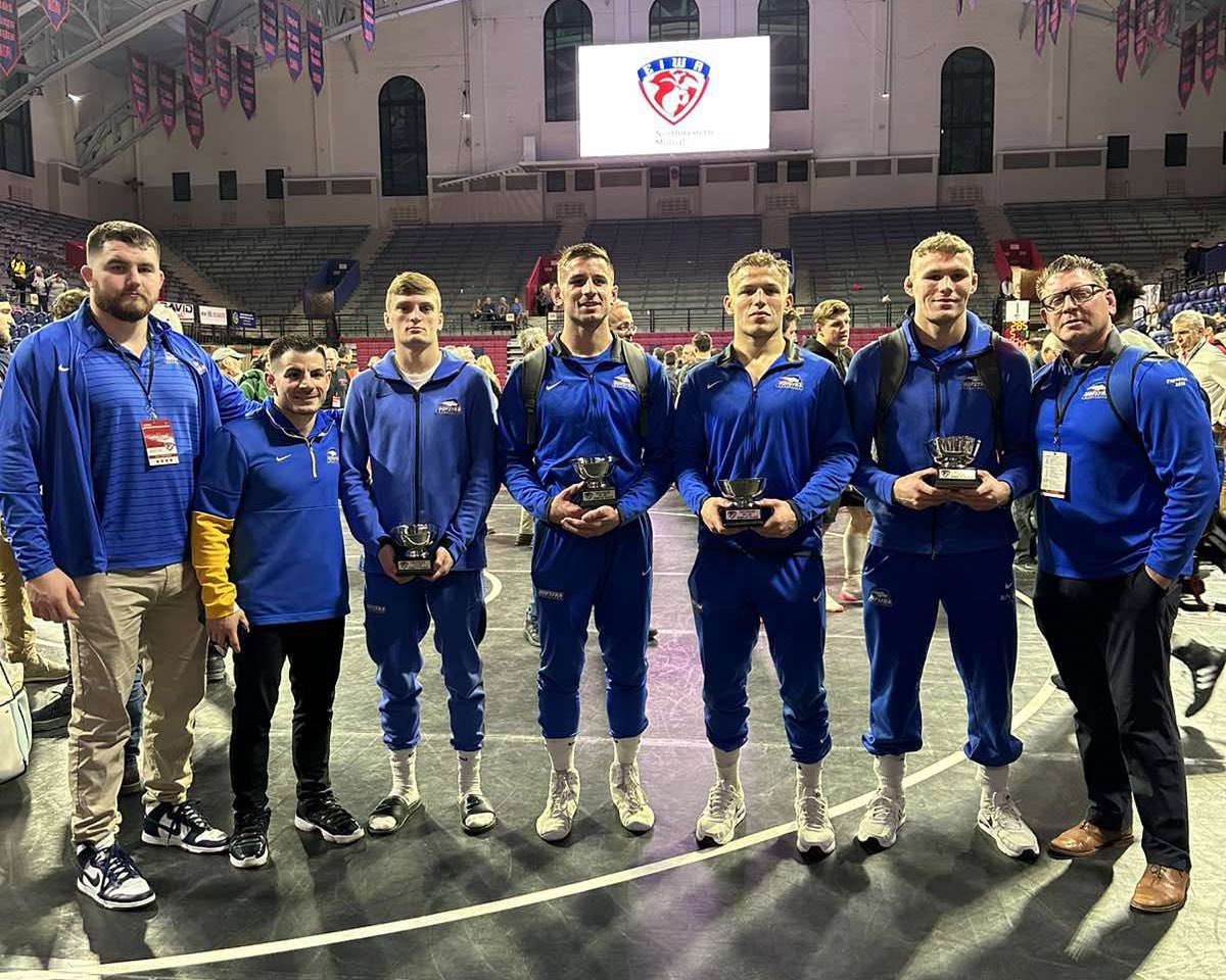 Four EIWA placers. Trey qualified for Nationals. Wild cards released on Tuesday and Brackets drop Wednesday. Next stop Tulsa, OK!! #PrideOfLI 🦁🎟