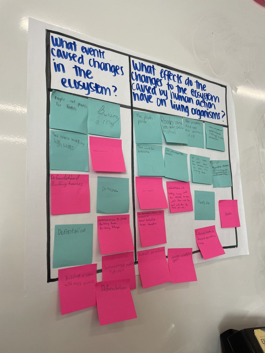 ecosystem: rainforest 
students: plants and animals 
topic: changes to ecosystem 
<a href="/BPE_Broncos/">Barrington Place Elementary</a> <a href="/FBISDscience/">Fort Bend ISD Science</a>