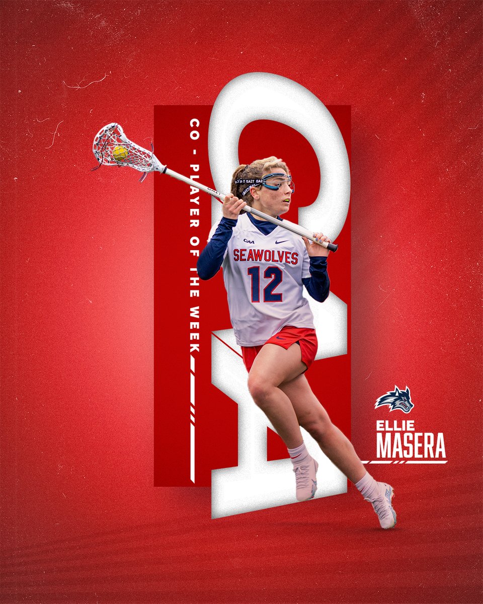 @EllieMasera ➡️ <a href="/CAASports/">Coastal Athletic Association</a> 𝗖𝗼-𝗣𝗹𝗮𝘆𝗲𝗿 𝗼𝗳 𝘁𝗵𝗲 𝗪𝗲𝗲𝗸 🤩

📰 Details: bit.ly/3SR0R6a

🌊🐺 x #NCAALAX