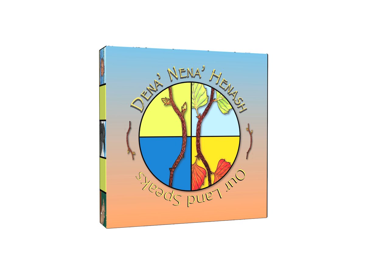 Native_Games's tweet photo. Introducing our newest game!  The Yukon-Koyukuk School District in Alaska's board game: Our Land Speaks.  Game concept and Artwork by Holly Wofford!  Get your copy today!  (Figurines sold separately). Travel around the board &amp; learn about important places and animal stories! https://t.co/o1YAhEVDev
