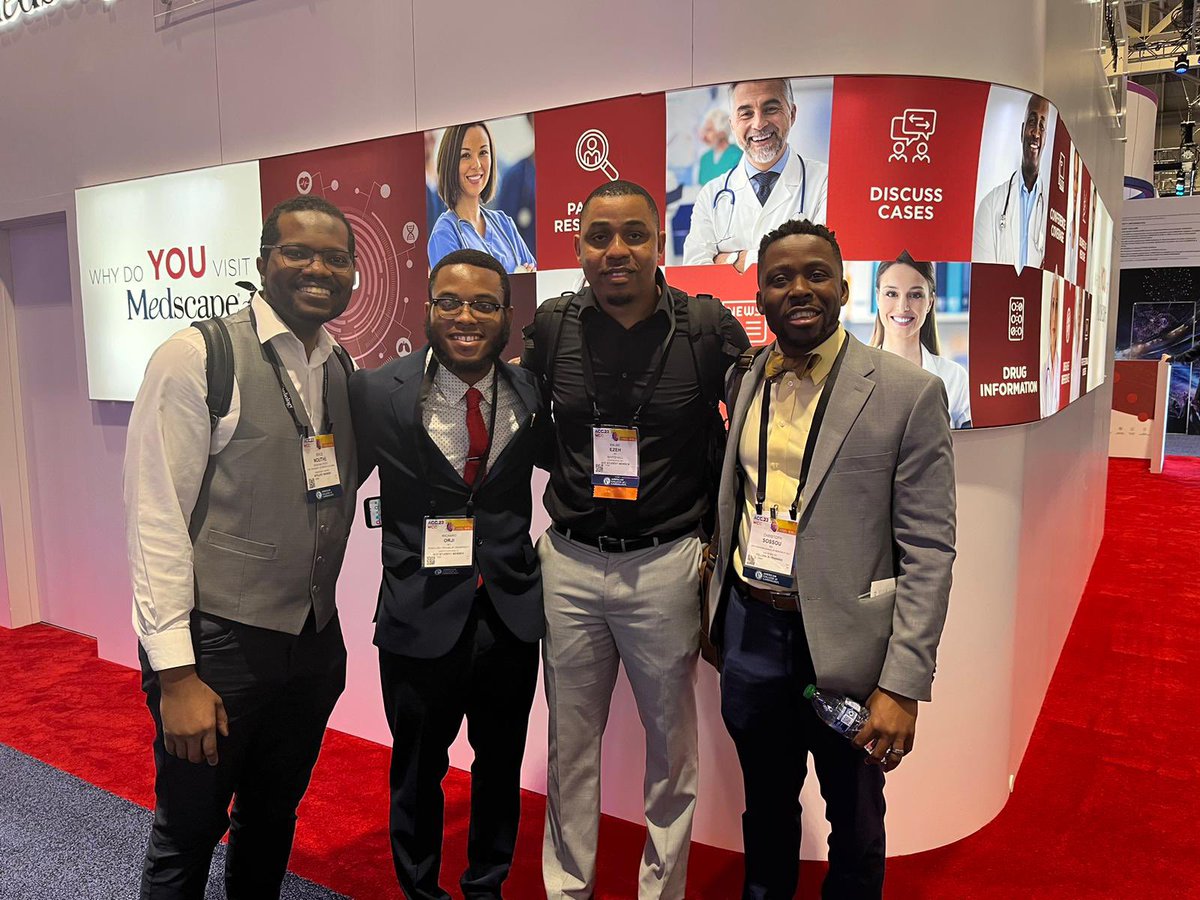 I had an amazing experience at #ACC23. In summary, I presented my poster, met so many amazing people and learned a lot. The support for the next generation of cardiologists is palpable @ACCinTouch @DrJMarine @DrQuinnCapers4 @HFnursemaghee