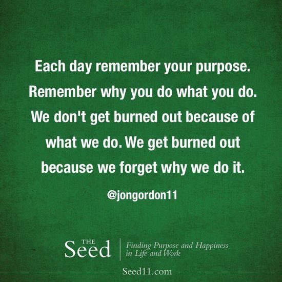 What’s your “why”? 🌱