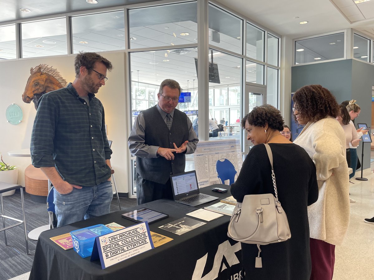 Come see the Archives Special Collections and Digital Initiatives team over at Charger Union for the Grown up Science Fair and learn more about what we do!