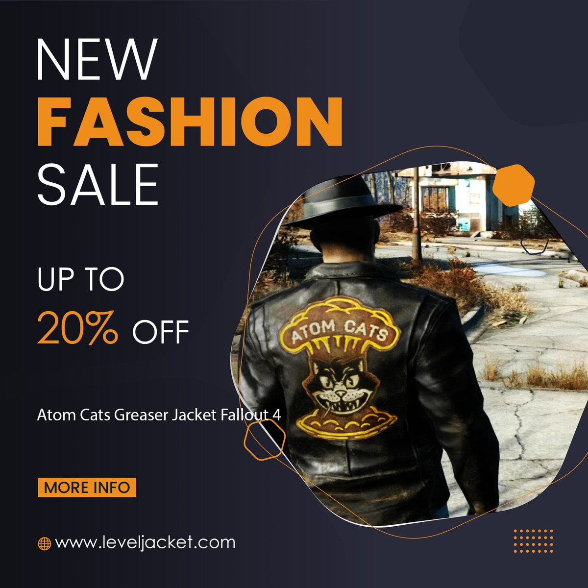 JacketLevel's tweet image. Like &amp;amp; Follow Us
ORDER NOW
bit.ly/3SjKWgn
amzn.to/3XRAD4m
#fallout #bethesda #falloutnewvegas #gaming #xbox #gamer #ps #falloutcommunity #memes #videogames #playstation #vault #wasteland #fo #vaultboy #falloutnv #cosplay