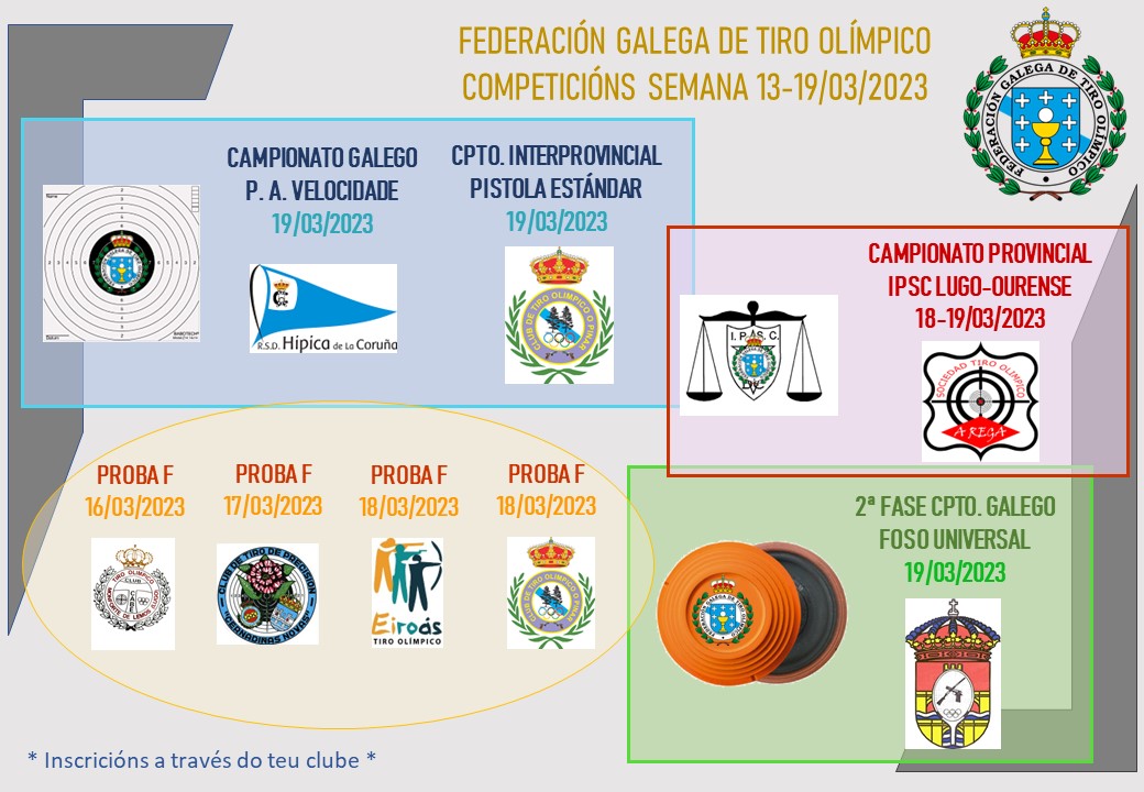 🟢📝 Lembra anotarte!! Avecíñase unha semana completa!!