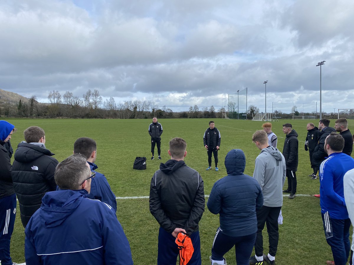 KyleAFerguson's tweet photo. Thank you to the @IFACoachEd team for taking students on the BSc Hons Football Coaching and Business Management degree for a coach education masterclass. https://t.co/GZO8FKgLun