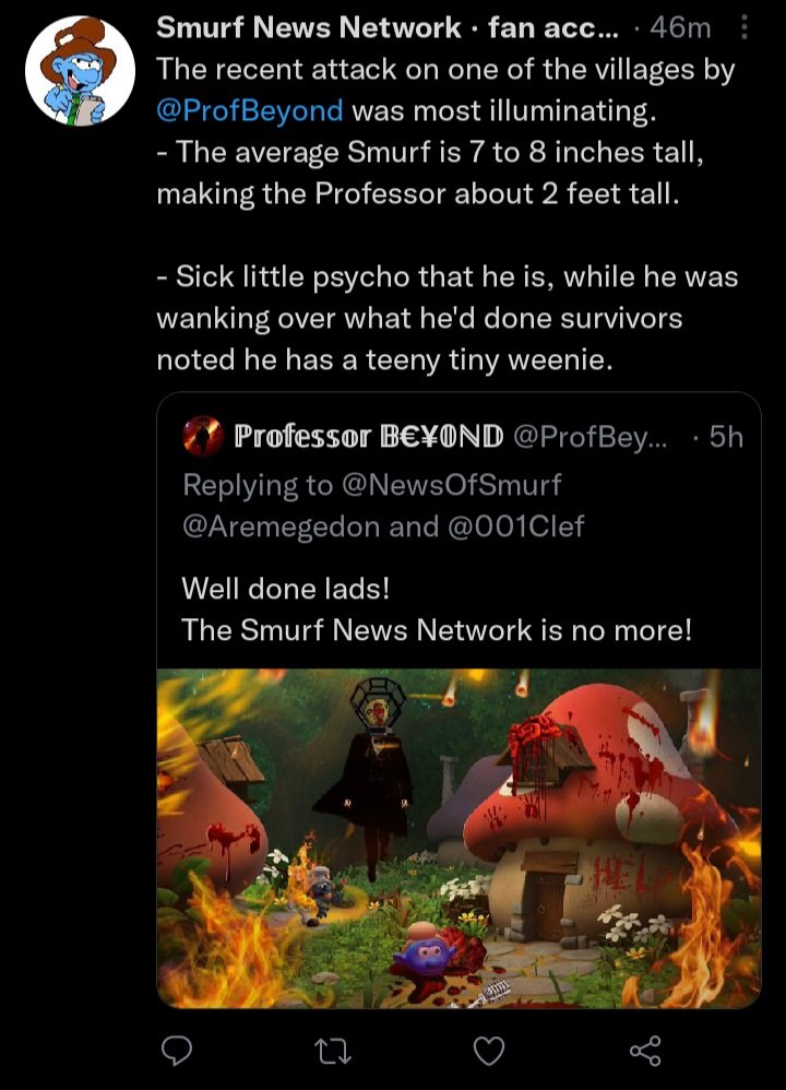 lobertology's tweet photo. Update: TheBat1966 (NewsOfSmurf) seems to have either changed his @ yet again, or he deleted his account entirely.

It's all good, though. Our archives here at Lobertology will forever haunt him.

Talk about crippling porn addiction, @LindsayCortezMP. https://t.co/KLDQgqRP1h