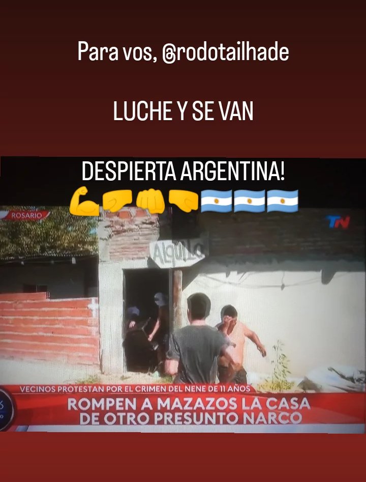 Josemi_FAA's tweet photo. @rodotailhade Hoy son los narcos, mañana quien será? https://t.co/3asGdNlaI7