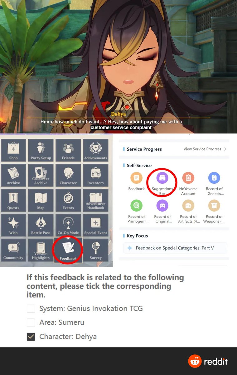 SaveYourPrimos's tweet image. From her C6 breaking her signature weapon passive, to jumping cancelling her Burst, to collision with stationary objects unnaturally shortening her Burst duration--she has issues that need to be addressed, above and beyond poor balancing.

#FixDehya

reddit.com/r/Dehyamains/c…