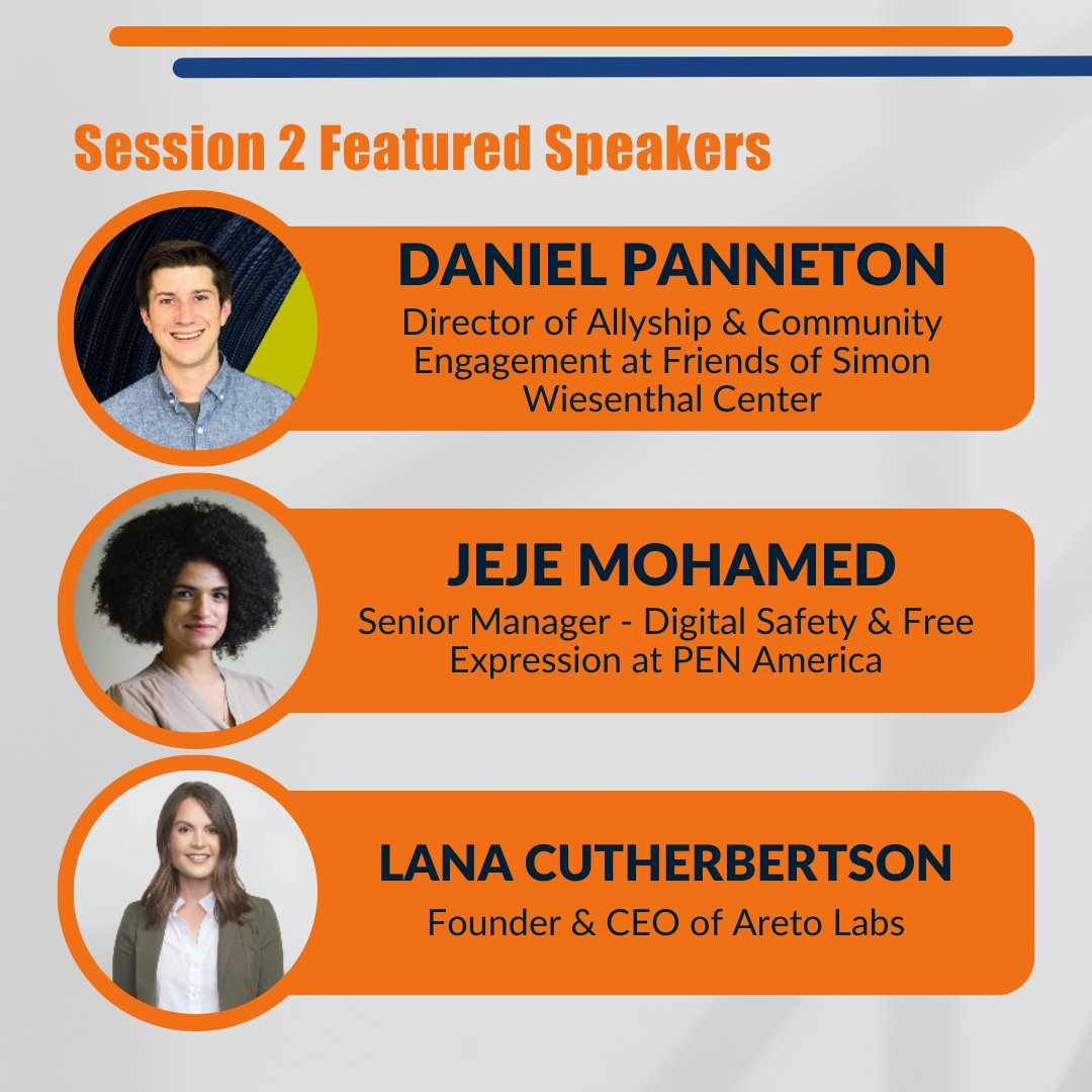 jhcentre's tweet photo. We are excited to share our #MakingSocialStrides Session 2 topic and speakers with you! 

Session 2: See It, Report It: Use and Efficacy of Reporting Mechanism
March 25, 2023 - 11:00 AM - 12:00 PM MST
Learn more and register here: https://t.co/oy49R8XxKt https://t.co/1oh05MMEUx