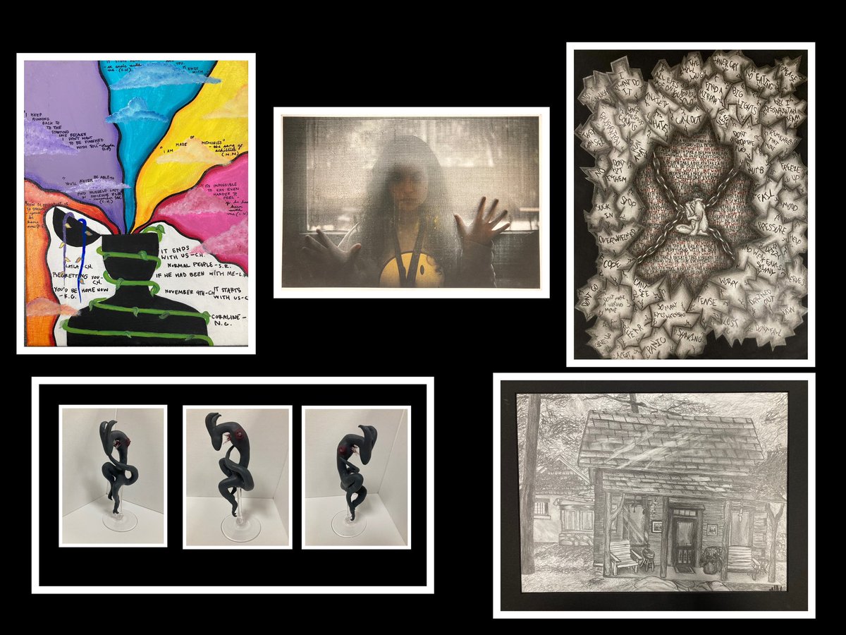 8 SHS students entered their artwork into the VASE art contest this past weekend and all 8 received a medal. Congratulations to following artists:

Payton Cambell-Lacour
Kalyn Capps
Melanie Chappetta
Destiny Dunn-Jarmillo 
Jordan Hackler
Hannah Kearney
Ava Mattox
Leah Williams