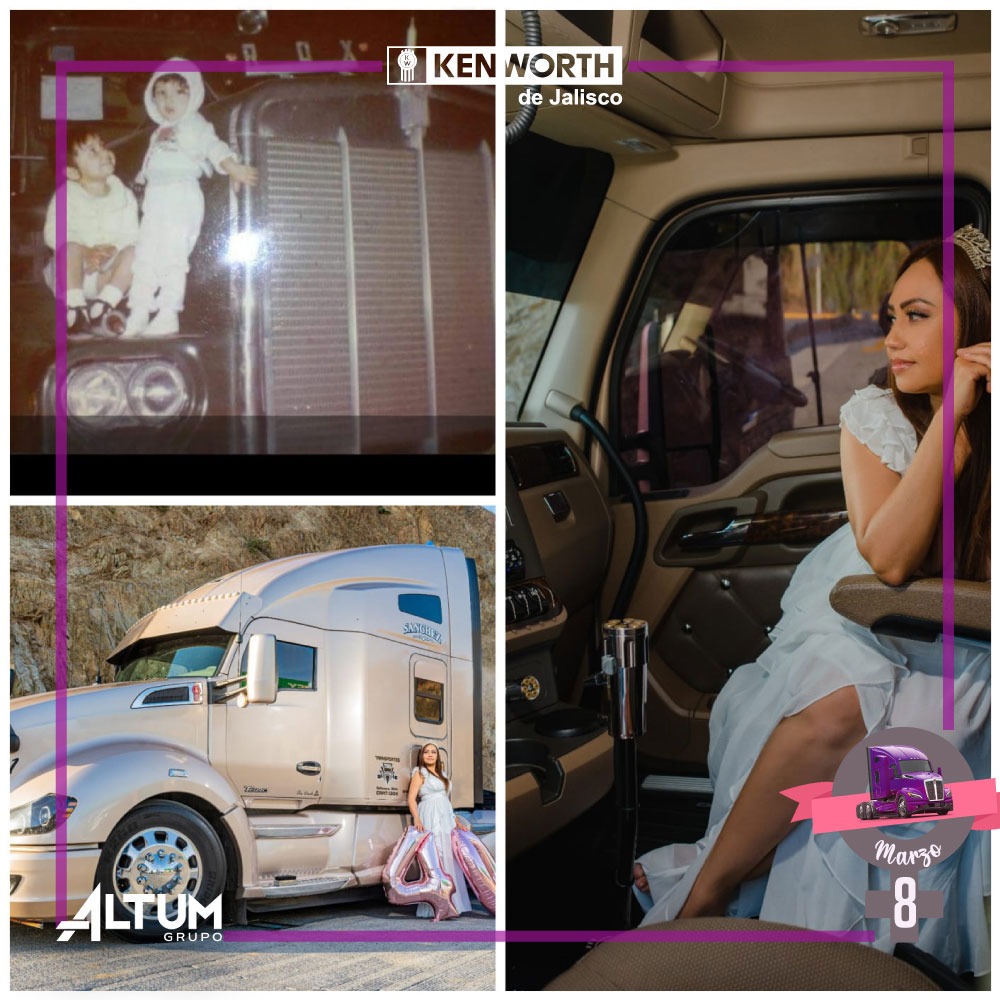 KenworthJalisco's tweet photo. #MujerKenworth
Hoy le deseamos un Feliz cumpleaños 🎂 a Roxana quien es una apasionada del transporte y nos compartió estas increíbles fotografías junto a su chulada 🚛
Créditos 📸: a quien corresponda
#AltumGrupo #MiKenworth #Transporte #MesdelaMujer #MiChulada https://t.co/nVRzEjrjhU
