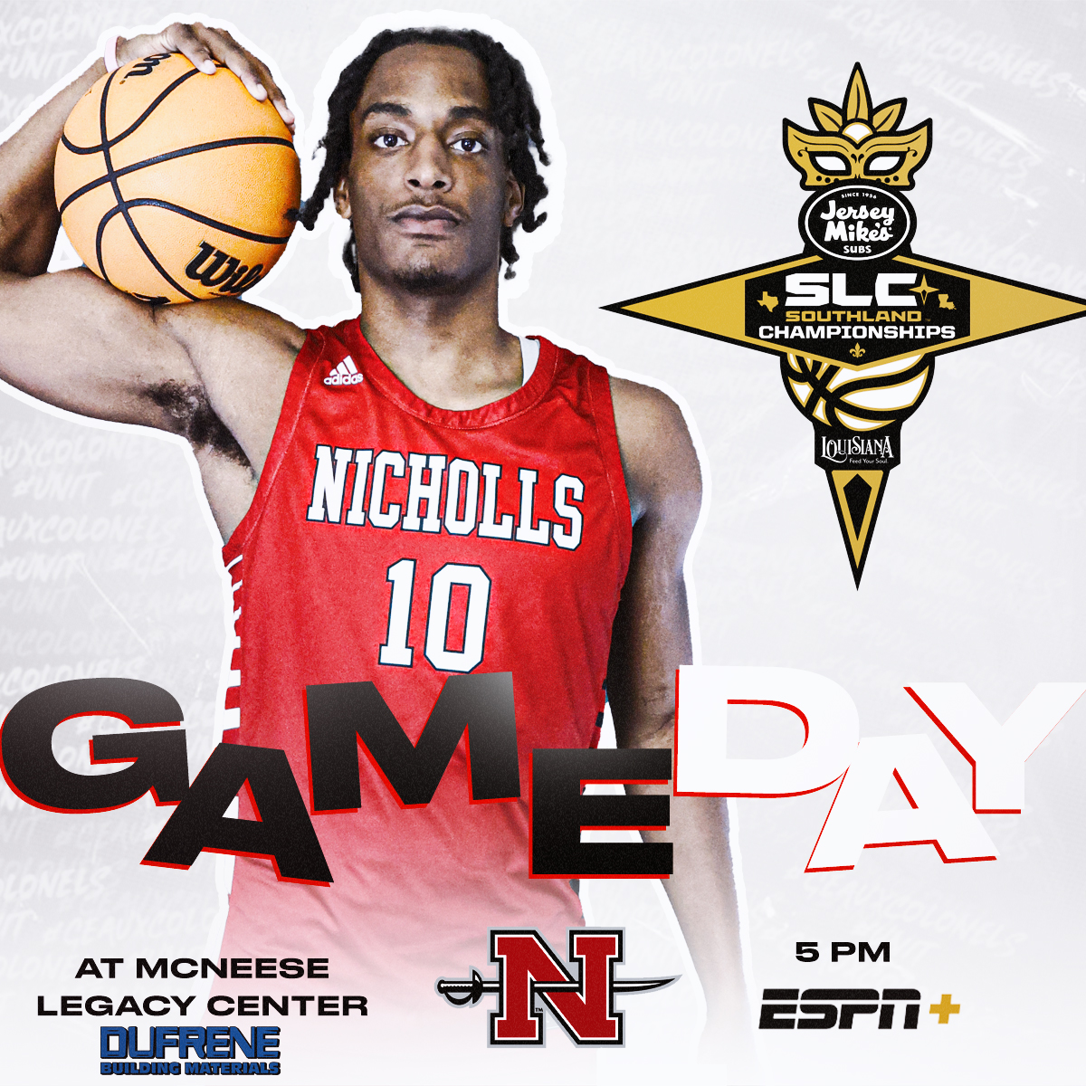 Nicholls Men’s Basketball tweet media