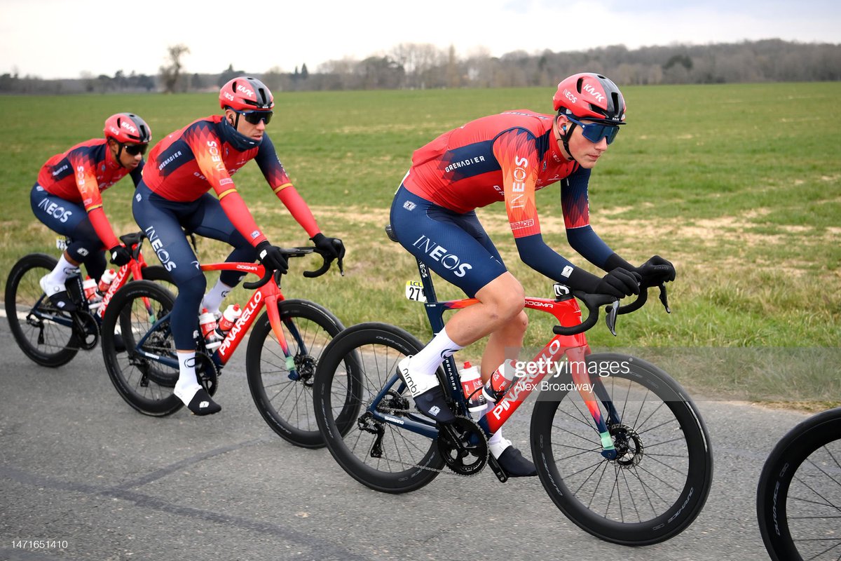 tarling_michael's tweet photo. Stage 2 at Paris-Nice done for @joshytarling . Day of fighting for position and dodging street furniture before finishing in the bunch. Team Time Trial tomorrow 😬 https://t.co/uLjNXP0PbX