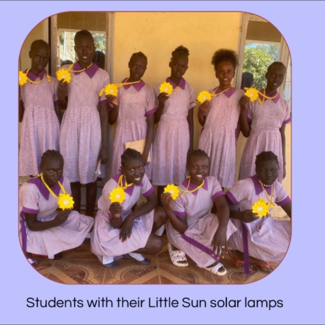 ShineMakerOrg's tweet photo. We are excited to see our donation of  @LittleSunOrg solar lamps in the hands of @VADFoundation scholars in South Sudan. Thank you to Greg Larson and Valentino for your help getting  them there. https://t.co/5xe7M1qfRk