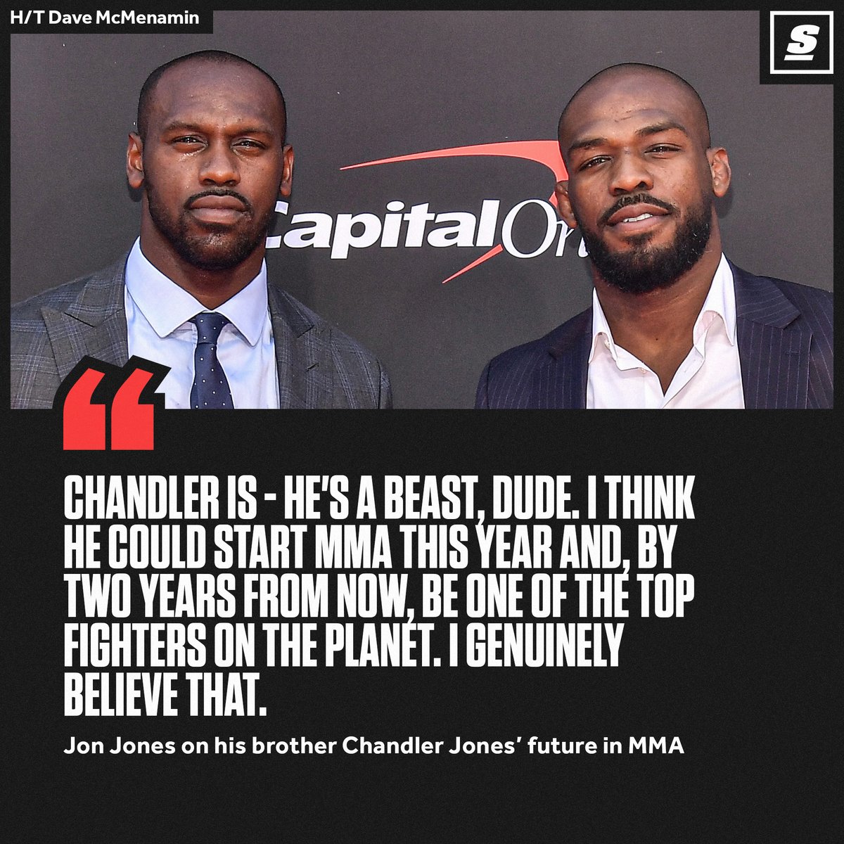 theScore on Twitter "Jon Jones believes his younger brother, Raiders
