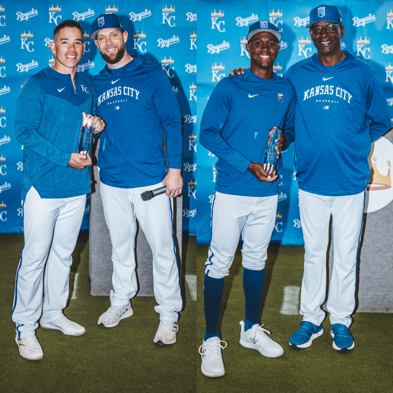 Royals's tweet photo. Took a moment this morning to recognize some individuals with organization awards for the 2022 season.

Congratulations to all on your hard work!