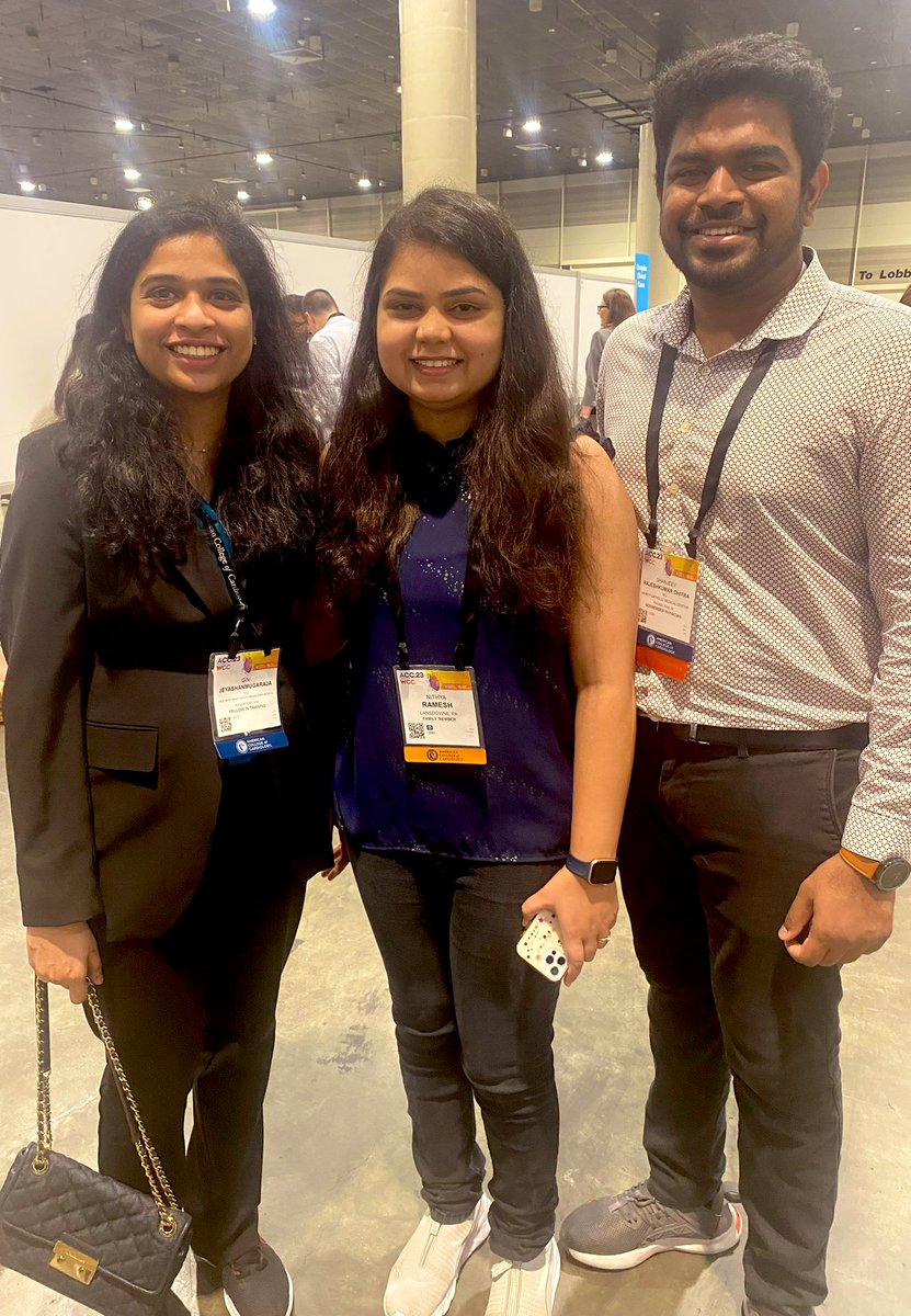 Delighted to catch up with these decorated Stanleans at #ACC2023🫀<a href="/PSatishMD/">Priyanka Satish</a> <a href="/GiniJeya/">Gini Jeyashanmugaraja</a> <a href="/NithyaRamesh_20/">Nithya Ramesh</a> #brotherhood #teamwork #tolerance #Stanley