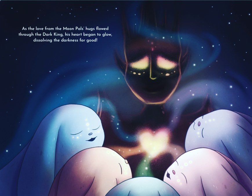 johnhfio's tweet photo. Moon Pals live on the Moon and are the protectors of the universe. No evil is too evil or darkness too dark to conquer the love that is in the moon pals hearts. Moon Pals are love, and love always wins. 

Hug your Moon Pal and pass it on.
Together we will save the world🫂❤️🌙 https://t.co/CcPsA81DEE