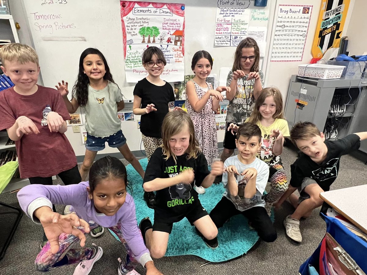 For Read Across America week, we dressed up in animal print to remind us that books bring out our wild side!! 🐯