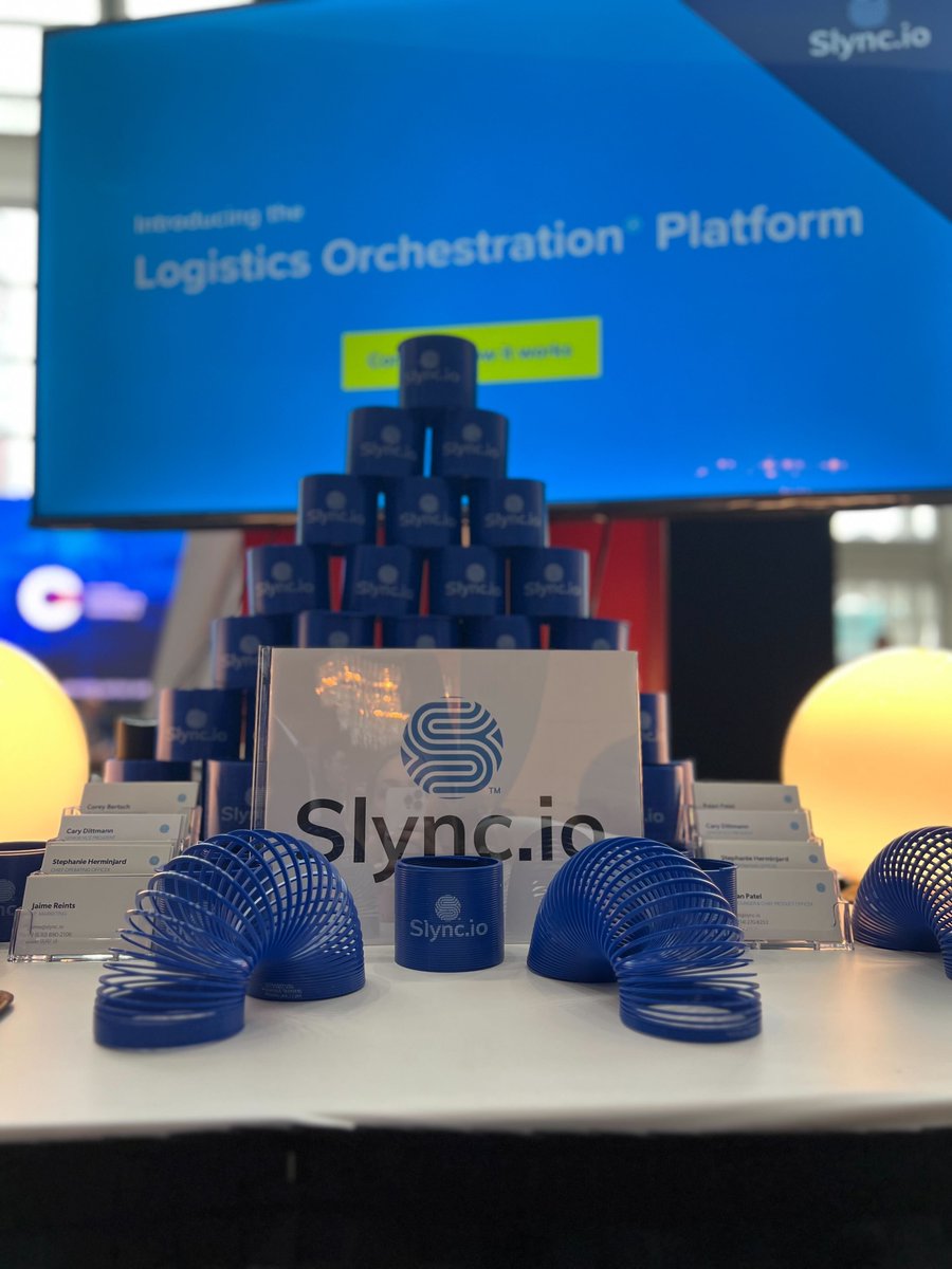 slyncio's tweet image. What a week at #TPM23. Thank you to @JOC_Events @JOC_Updates for bringing all the pieces together. #TeamSlync had a great time showcasing our #logisticstechnology. We will see you at #TPM24!
#maritime #transpacific #logistics #freightforward