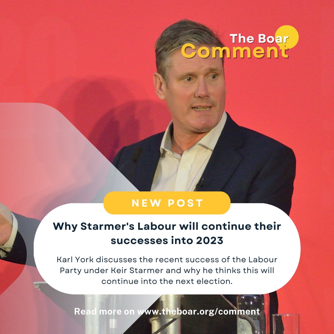 BoarComment's tweet image. Karl York comments: "All the cards are set for a Labour landslide at the next General Election, whenever it is"

Read the full article here: theboar.org/2023/03/keir-s…

Image: Rwendland / Wikimedia Commons