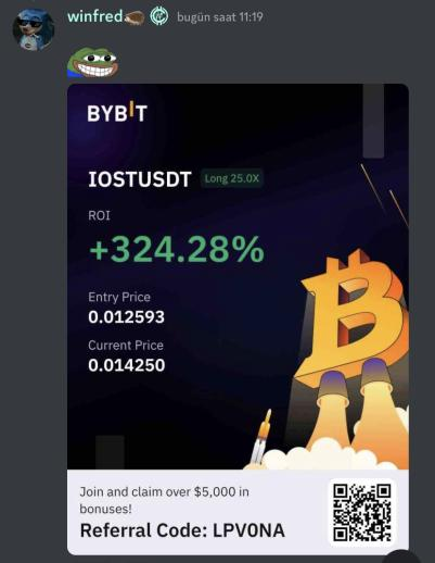 ArbitrumExpress's tweet image. Man this dude KNEW ETH was about to pop, held the bag since that dip too! CT community out here wildin' 🥳 discord.io/best-crypto-ma… $BTC $ETH $XRP $APT $MATIC $LTC $FIL $STX $BNB $SOL $PERL $RIF $REN $MKR $CFX $AMB $ZRX $ORN $ILV $ADX $AGIX $ADA $AVAX $DOGE $OP