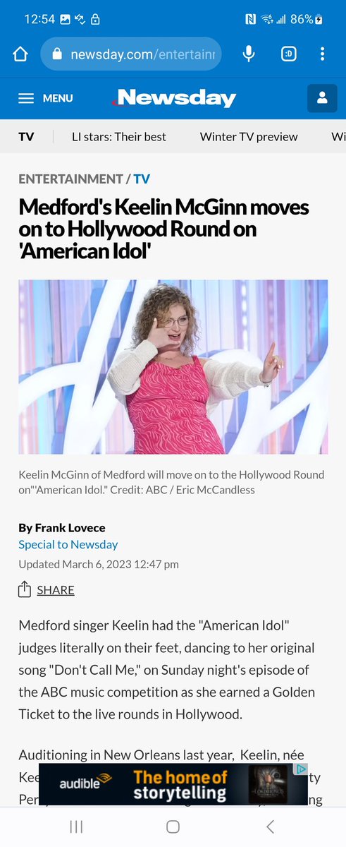 lexycris's tweet photo. Great follow up Frank...Hollywood here she comes ##Keelin https://t.co/jzncLNjtcb