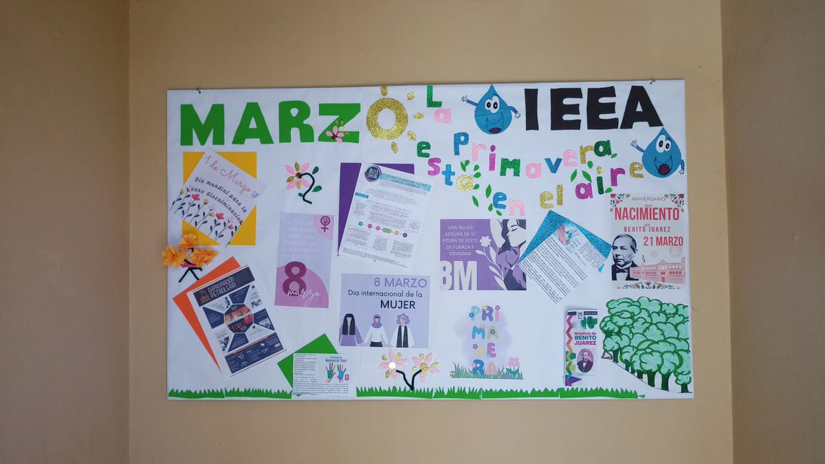 Les presentamos los periódicos murales del mes de #marzo, hechos por nuestras Coordinaciones de Zona de Nochixtlán, Teotitlán y Huajuapan, en esta última no se realizaba desde hace diez años.