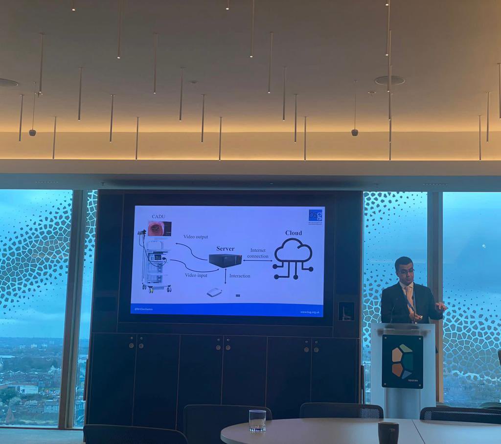 Mohamed Hussein (@mohussein86) on Twitter photo Pleasure to be invited to fascinating debate on AI and Barrett’s <a href="/BSG/">Barry Green ❄️</a> oesophageal symposium today including our work done in collaboration with <a href="/odin_vision/">Odin Vision</a>
Early diagnosis is key to curative endoscopic therapy Pleasure to be invited to fascinating debate on AI and Barrett’s <a href="/BSG/">Barry Green ❄️</a> oesophageal symposium today including our work done in collaboration with <a href="/odin_vision/">Odin Vision</a>
Early diagnosis is key to curative endoscopic therapy
