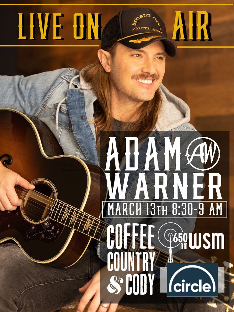 Next week!!! This’ll be one for the books.. 🙏

#CoffeeCountryCody 650-AM WSM