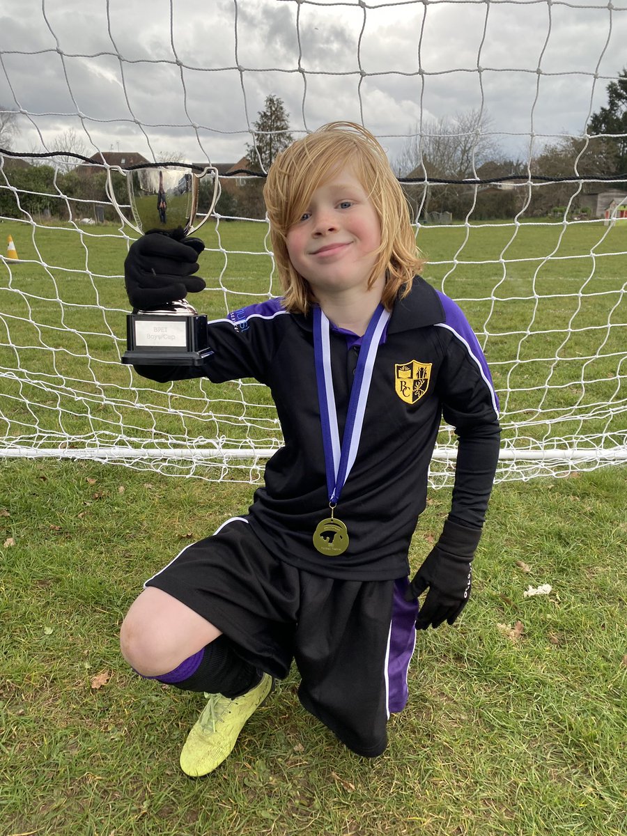 Congratulations to our Y3 Boys Football team who won the @BPETEducation Berkshire Football tournament today. Super job boys!