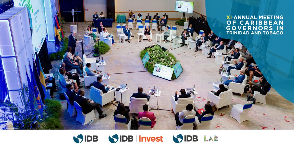 The XI Annual Consultation with IDB Governors from the countries of the #Caribbe...