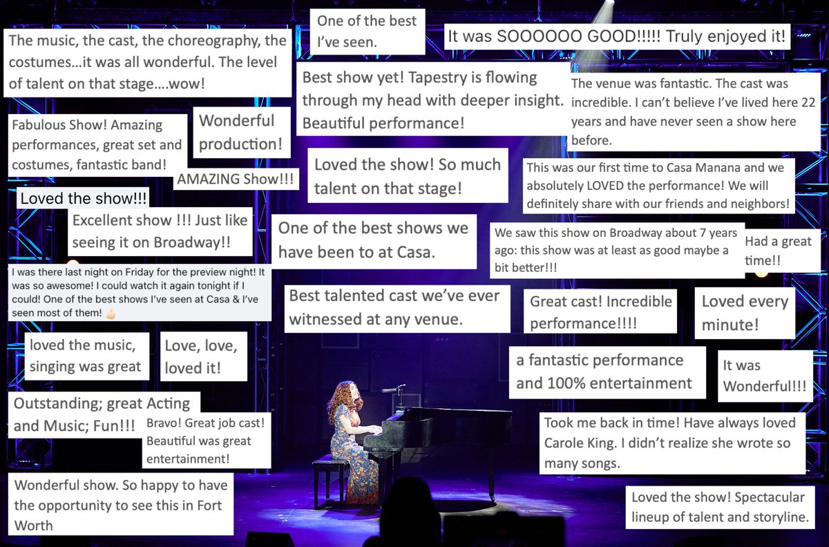 Opening weekend of Beautiful was amazing! We’re having so much fun bringing this show to our audiences. 💛 Performances run thru this week and next weekend - tickets at ow.ly/1QGT50MLSkX!