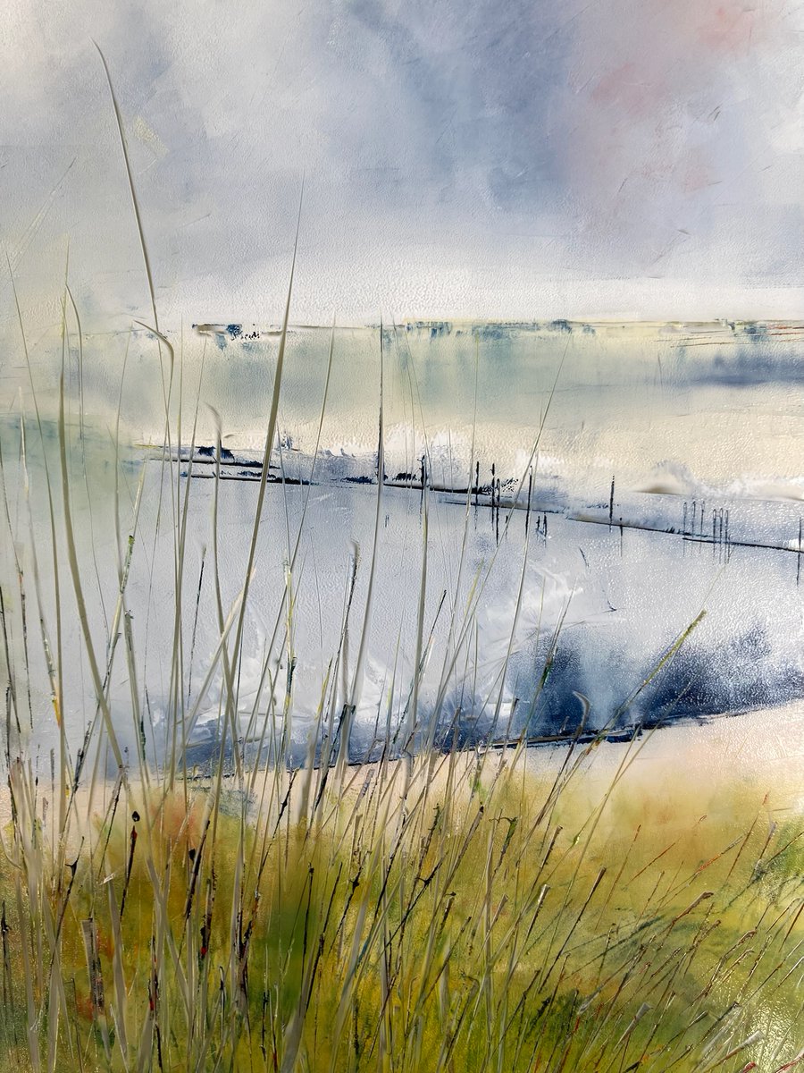 EastFinchOpen's tweet photo. Dawn Finn's layering of colour invites the viewer into the inspirational complexity of abstract expressionism that embraces a sense of balance and belonging in her latest unique monotypes exhibited at The City Edge exhibition at the @barbicanlib throughout April. https://t.co/A5HjSEAEP5