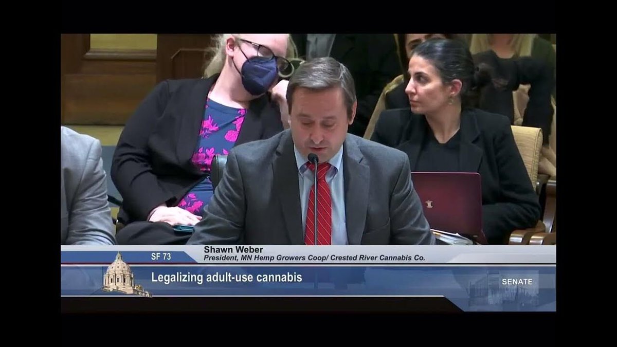 CANNAdotMN's tweet image. Shawn Weber is the owner and operator of Crested River Cannabis Company in Morgan, Minnesota, as well as the president of the Minnesota Hemp Growers Cooperative. 

bit.ly/3L0dry0

#mnisready #crestedriver #cannamn #mnhempcoop #mnleg 

bit.ly/3SSdvSl