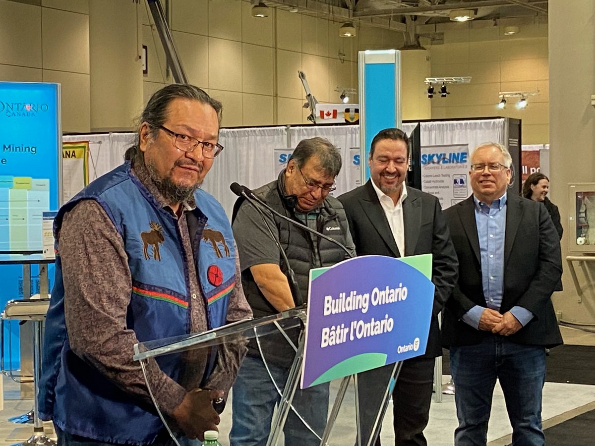 The Northern Road Link is pleased to announce the approval of the Terms of Reference.
As part of the Ontario environmental process, the #ToR approval is the first step in the environmental assessment.  

#PDAC2023 #northernroadlink #martenfalls #webequie