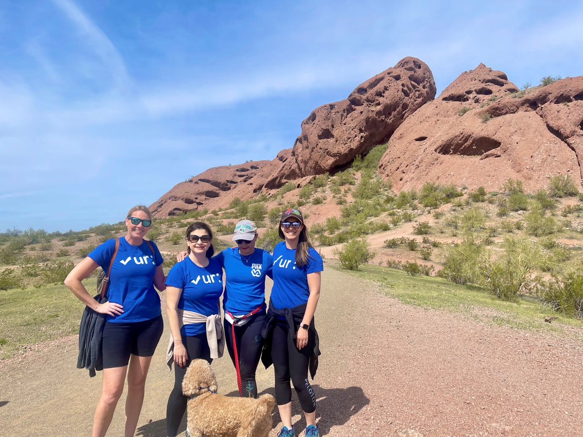 Shanna_UACOMP's tweet photo. #UofAGIFellowship 3rd Annual #ColorectalCancerAwarenessMonth 5k at beautiful Papago Park! Thanks to all who came to raise awareness!! 💙💙 #screenat45 #checkurcolon @YasminAlishahi @KellyZuckerDO @AmCollegeGastro #WomeninGI @AmerGastroAssn @uazmedphx @CCAlliance https://t.co/0NFVIzT8wB