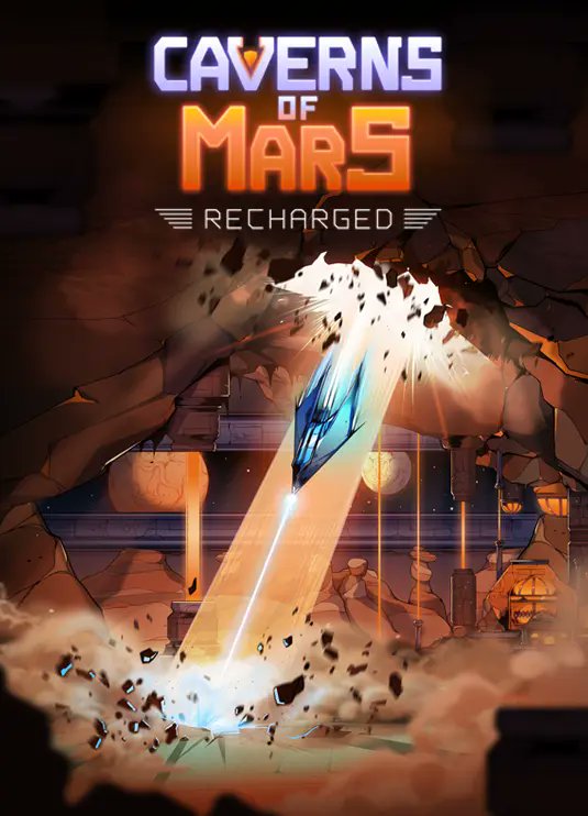 ballistikcoffee's tweet photo. Remember, folks... #CavernsofMarsRecharged should be coming out this Thursday, March 9 on #Steam, as well as (hopefully) #AtariVCS on same day, and other consoles! Stay tuned to BCB for updates, #Atari Newsline breaking news &amp; more! #ThatAtariShow #CavernsofMars @Atari #gaming https://t.co/cFwRvVn3IF