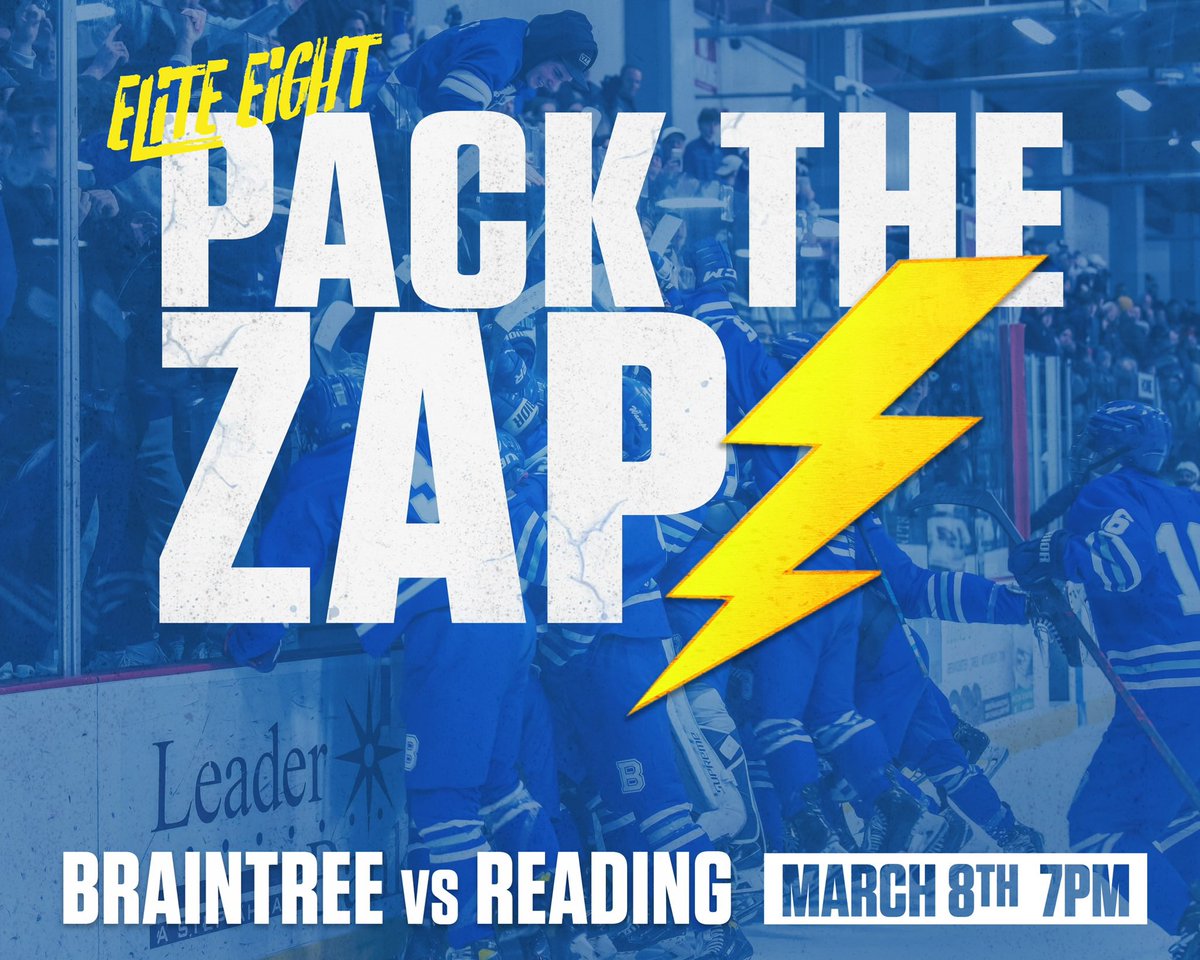 BraintreeWamps's tweet image. WE ARE COMING HOME!

One more game at the Zap and it's the Elite 8! Tickets are now on sale. Buy them before they sell out.

Adults are $11.25
Students are $6.25

Link is here and it will only be ONLINE tickets: gofan.co/app/events/939…