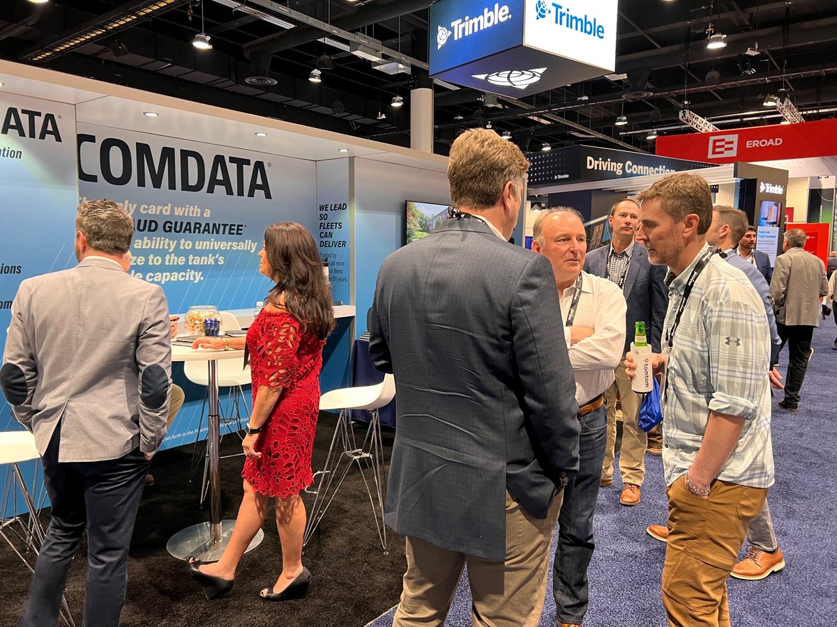 Booth 225 is hopping! Don't forget to stop by and find out the latest on Comdata's products and services!

#truckloadstrong

@TCANews