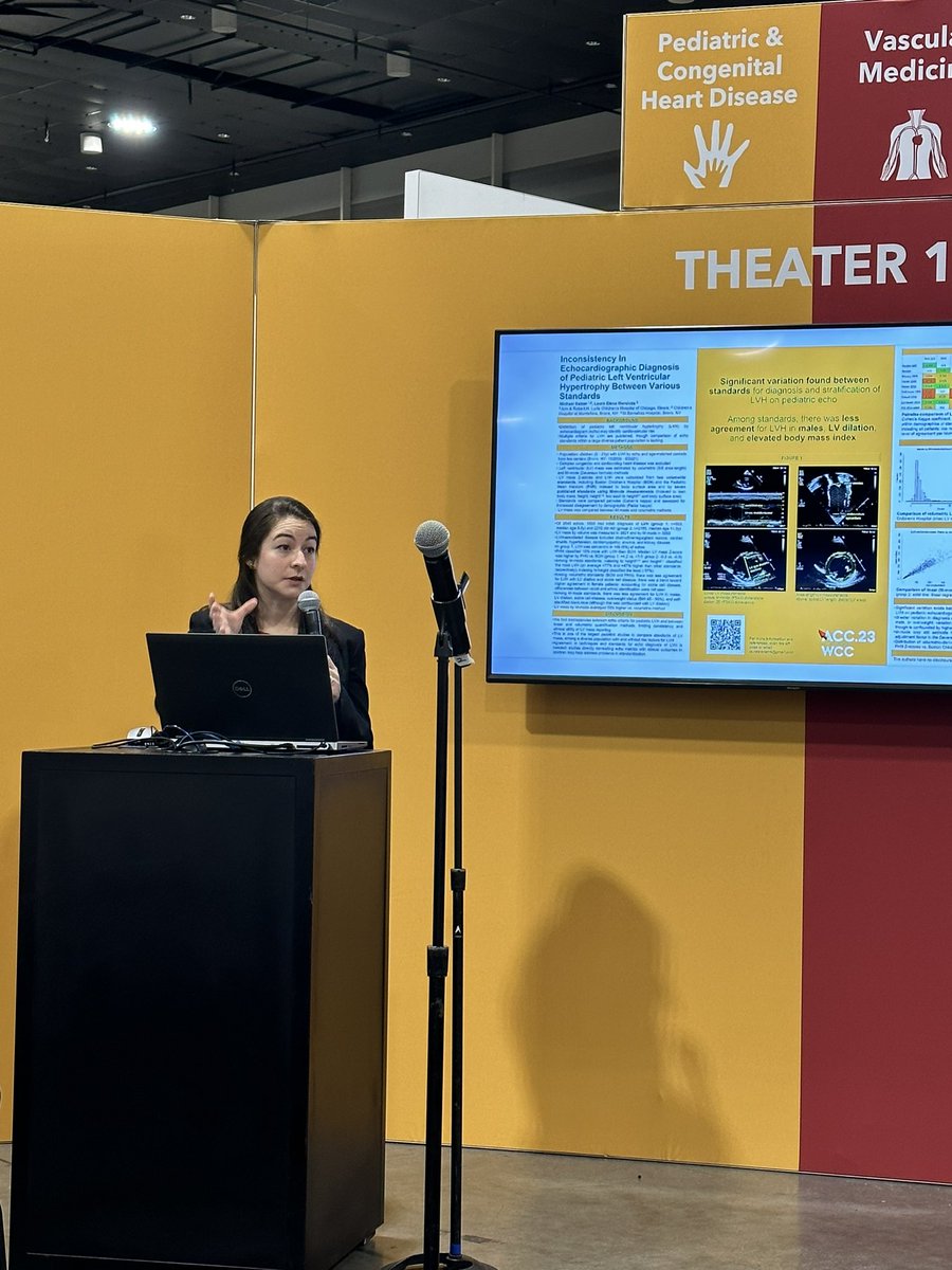 Nicole J Sutton MD (@nicolejsuttonmd) on Twitter photo Our resident, Maria Mendoza, presenting her abstract at #ACC23 <a href="/MontefiorePeds/">Montefiore Pediatrics</a> Our resident, Maria Mendoza, presenting her abstract at #ACC23 <a href="/MontefiorePeds/">Montefiore Pediatrics</a>
