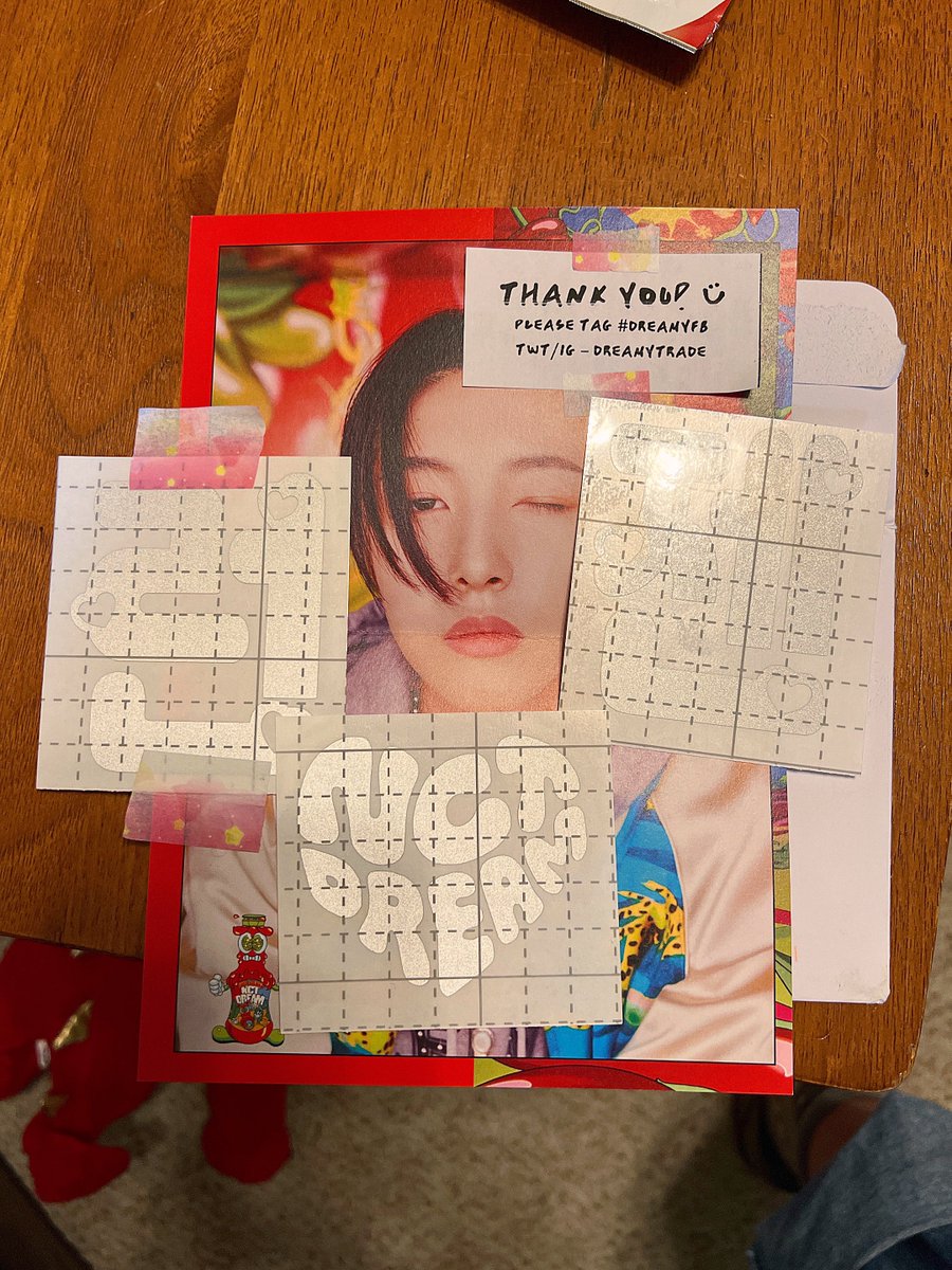 dreamweishen's tweet photo. @dreamytrade thank you so much for getting these stickers in sooo quickly 🫶🏼😭 #dreamyfb https://t.co/D56338pM7B
