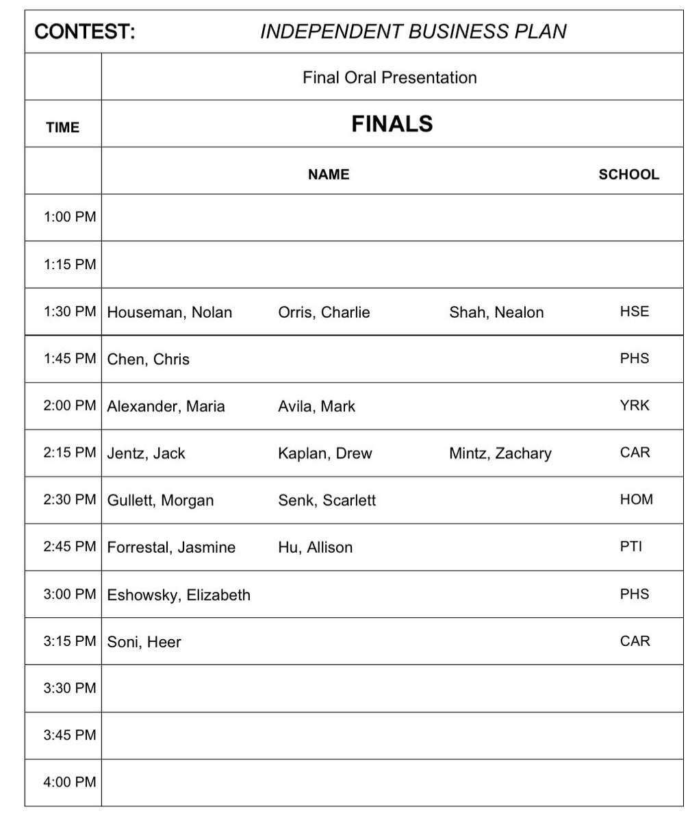 Indiana DECA tweet media