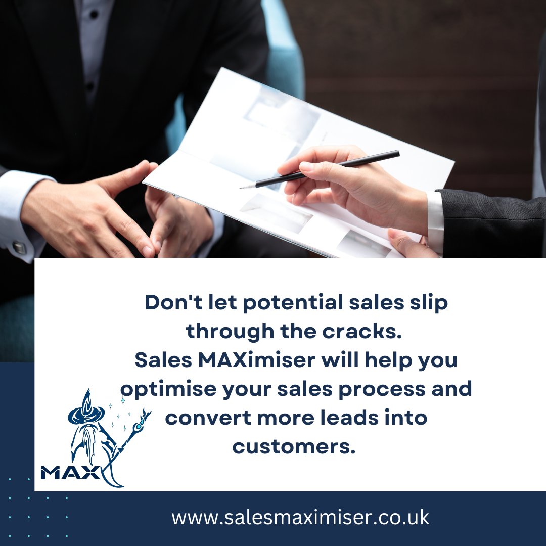 Sales MAXimiser (@SalesMaximiser) / Posts / X