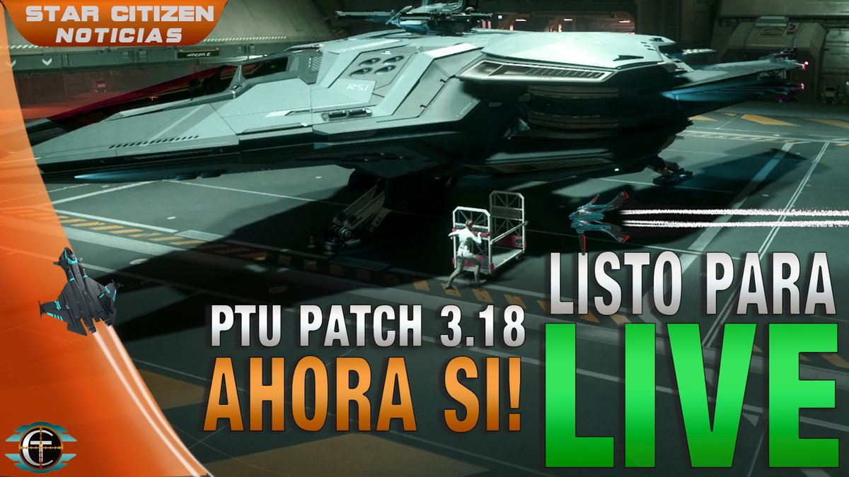 ✅Nuevo Video 🌐3.18 Live esta llegando! GRANDES MEJORAS😍 Buena vida &amp; vuelen seguro! 🚀 
youtu.be/kUhlLTIkXKU
#StarCitizen