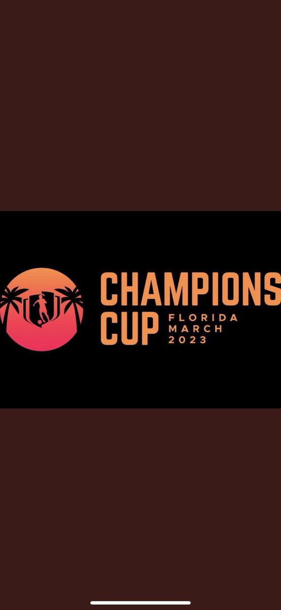 Schedule is out!! GA Champions Cup this March 9-14.  March 9th - 11:00 (field 7) March 10th- 9:00 (field 11) March 12th- 1:30 (field 7)