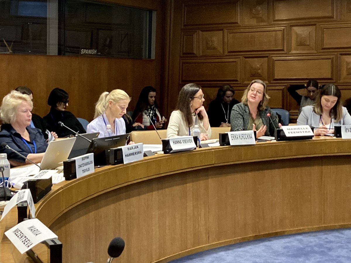 “When we are developing technology, when we are innovating, It’s crucial to reflect on energy needs and the needs of women and girls in all their diversity.” Hear hear Mariëlle Feenstra aka @energyfeminist, our NGO representative during #CSW67! 

#NothingAboutUsWithoutUs (2/?)