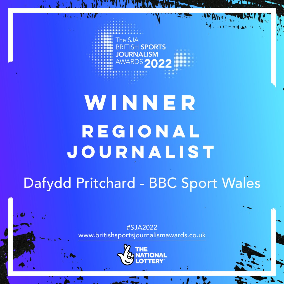 Sports Journalists (@sportsja) on Twitter photo Next up is Regional Journalist of the Year and taking it home is <a href="/DafPritchard/">Dafydd Pritchard</a>. Congratulations Dafydd 👏 #SJA2022 Next up is Regional Journalist of the Year and taking it home is <a href="/DafPritchard/">Dafydd Pritchard</a>. Congratulations Dafydd 👏 #SJA2022