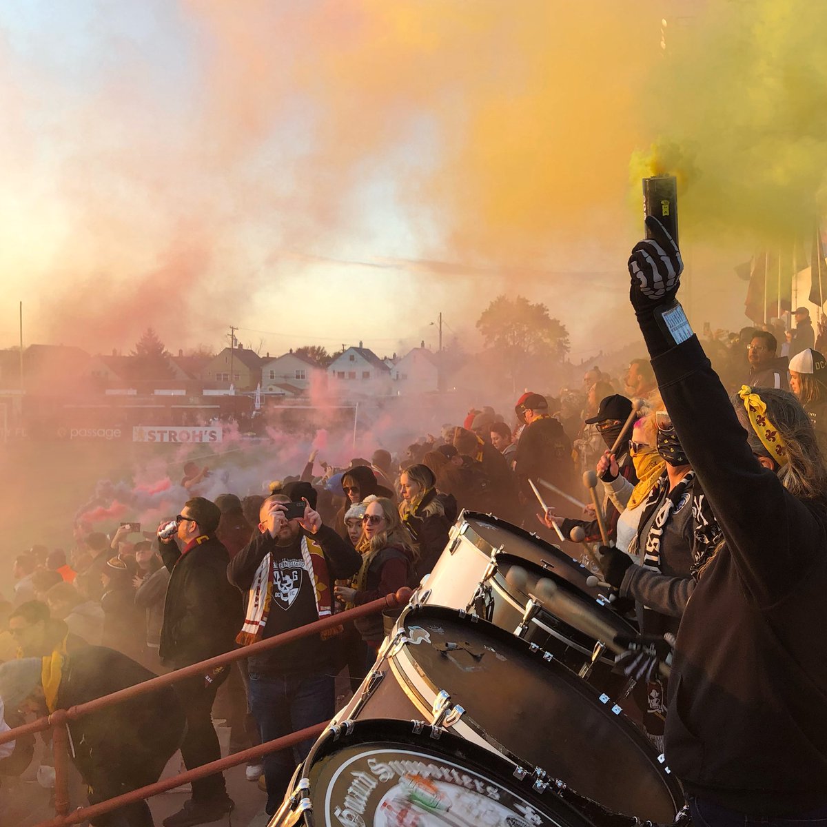 johnmoz's tweet image. The @DetroitCityFC season starts this week, so it’s time for my annual preemptive apology to anyone who follows me on Twitter for economic development policy or other substantive stuff and instead gets a dose of American minor-league soccer supporter culture. #DCTID